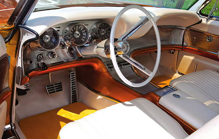 1962 Ford Thunderbird Brilliant Bird interior